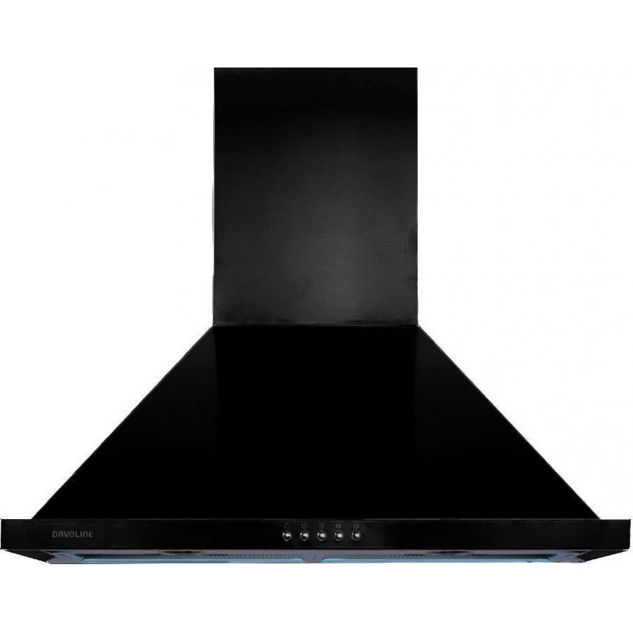 Davoline Kos HPC Black 60cm Απορροφητήρας Τζάκι Davoline Kos HPC Black 60cm Απορροφητήρας Τζάκι